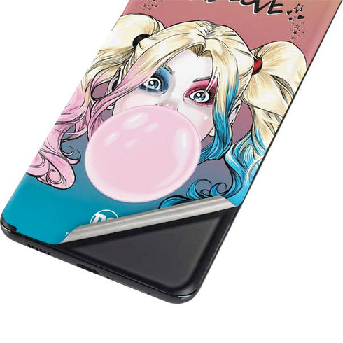 DC Comics Harley Quinn Mad Love Galaxy S21 Ultra 5G Skin